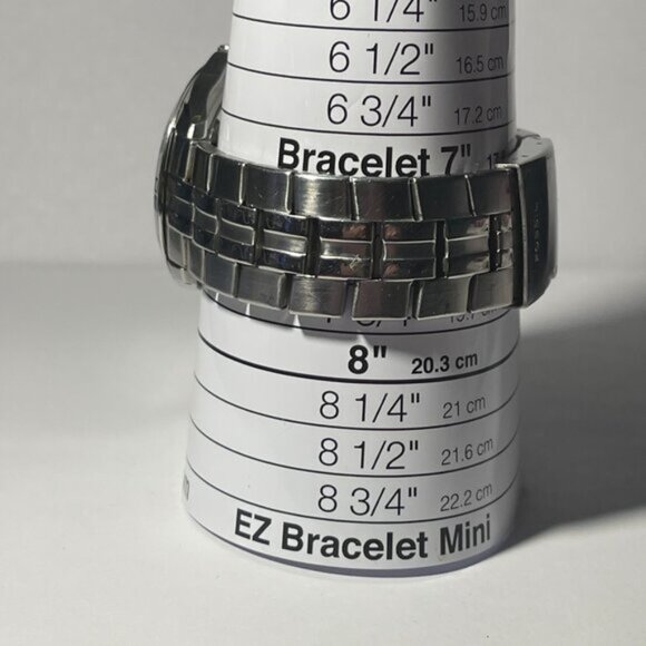 Georgia Bulldogs NCAA Stainless-Steel Chronograph Men's Watch by Fossil NEW - Picture 9 of 9